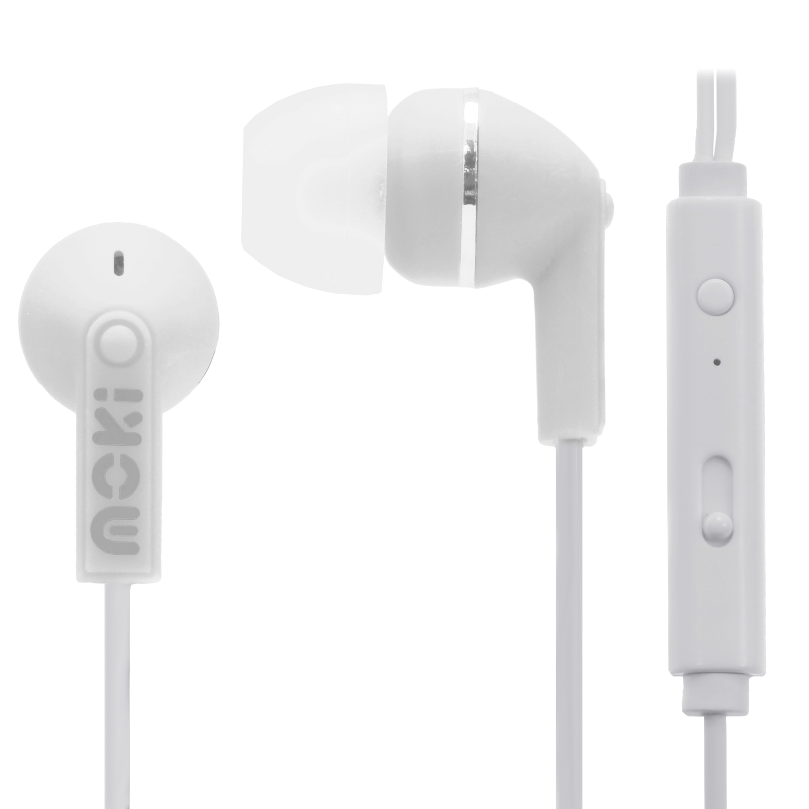 Noise Isolation Earphones + Microphone