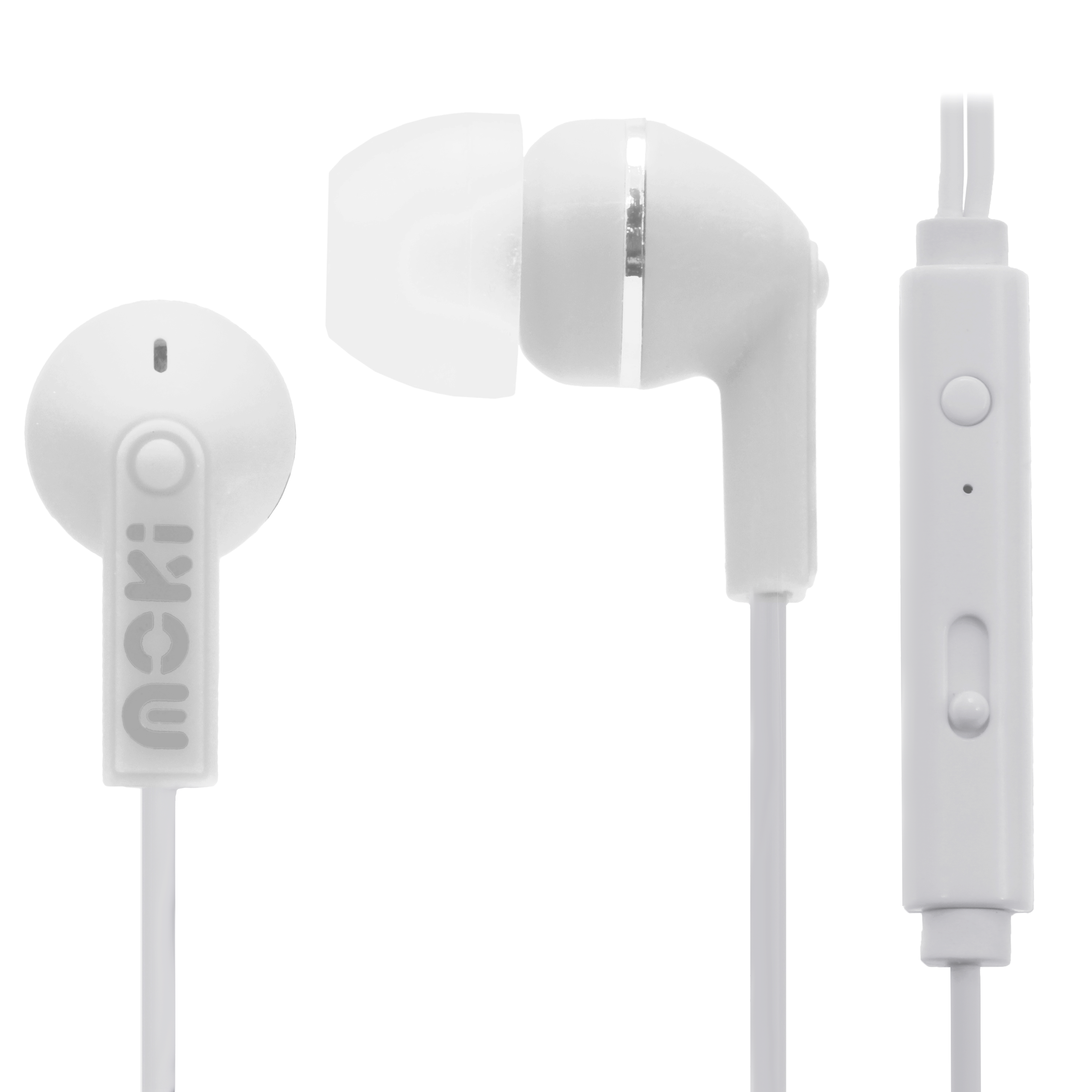Noise Isolation Earphones + Microphone