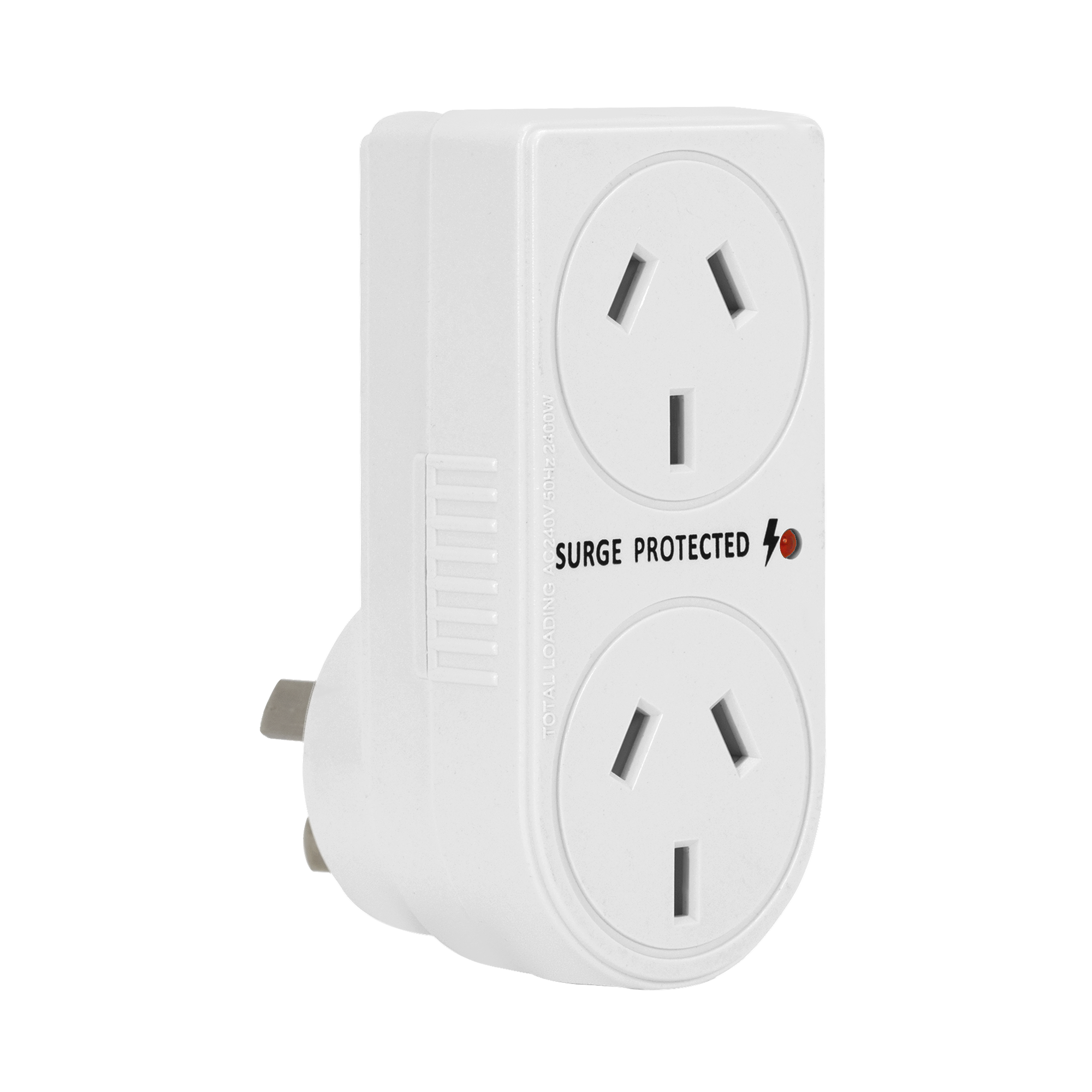 Moki Double Adaptor - Vertical + Surge Protection
