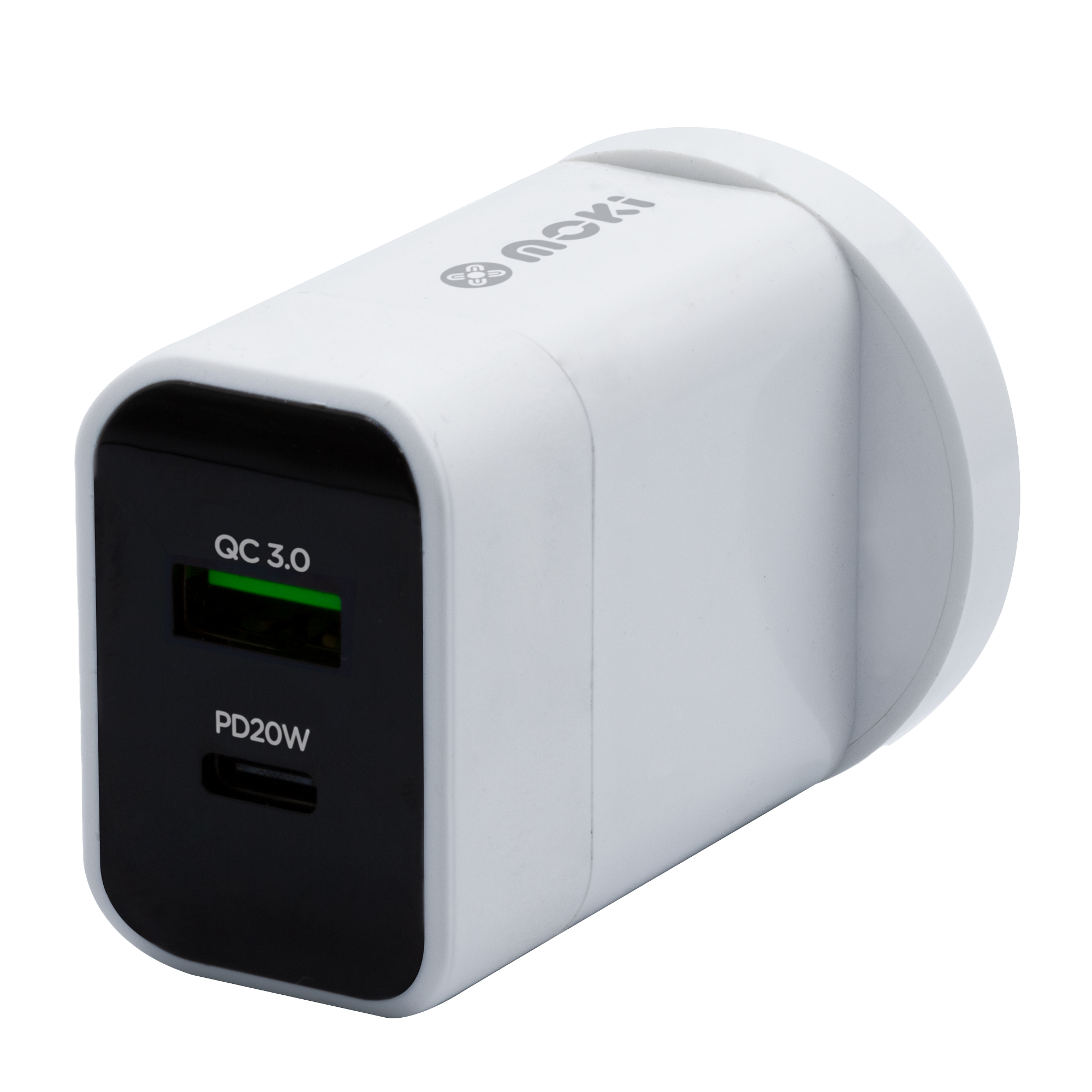 PD & QC Wall Charger 20W - QC 3.0 USB + PD USB-C