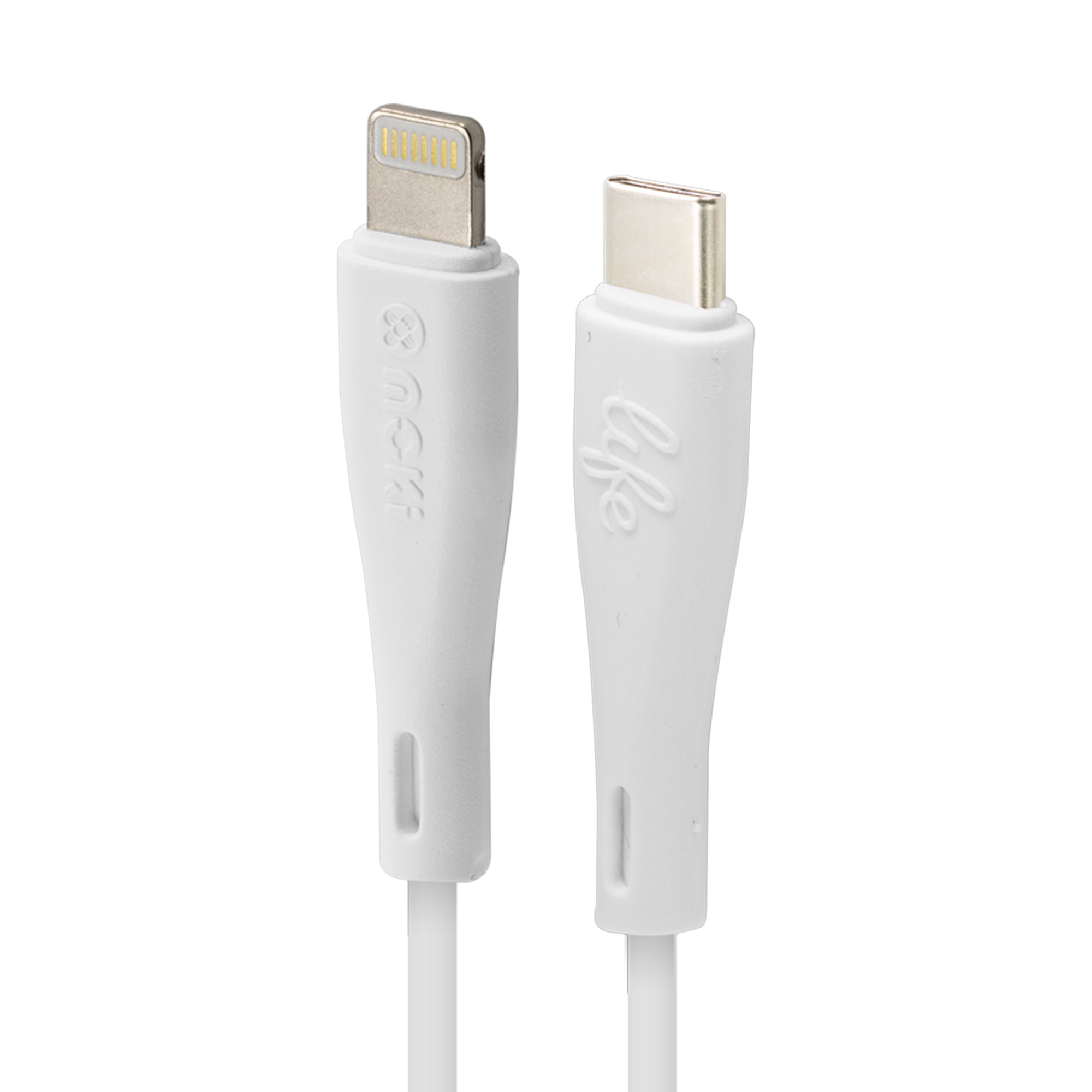 Moki Life Lightning to USB-C SynCharge Cable