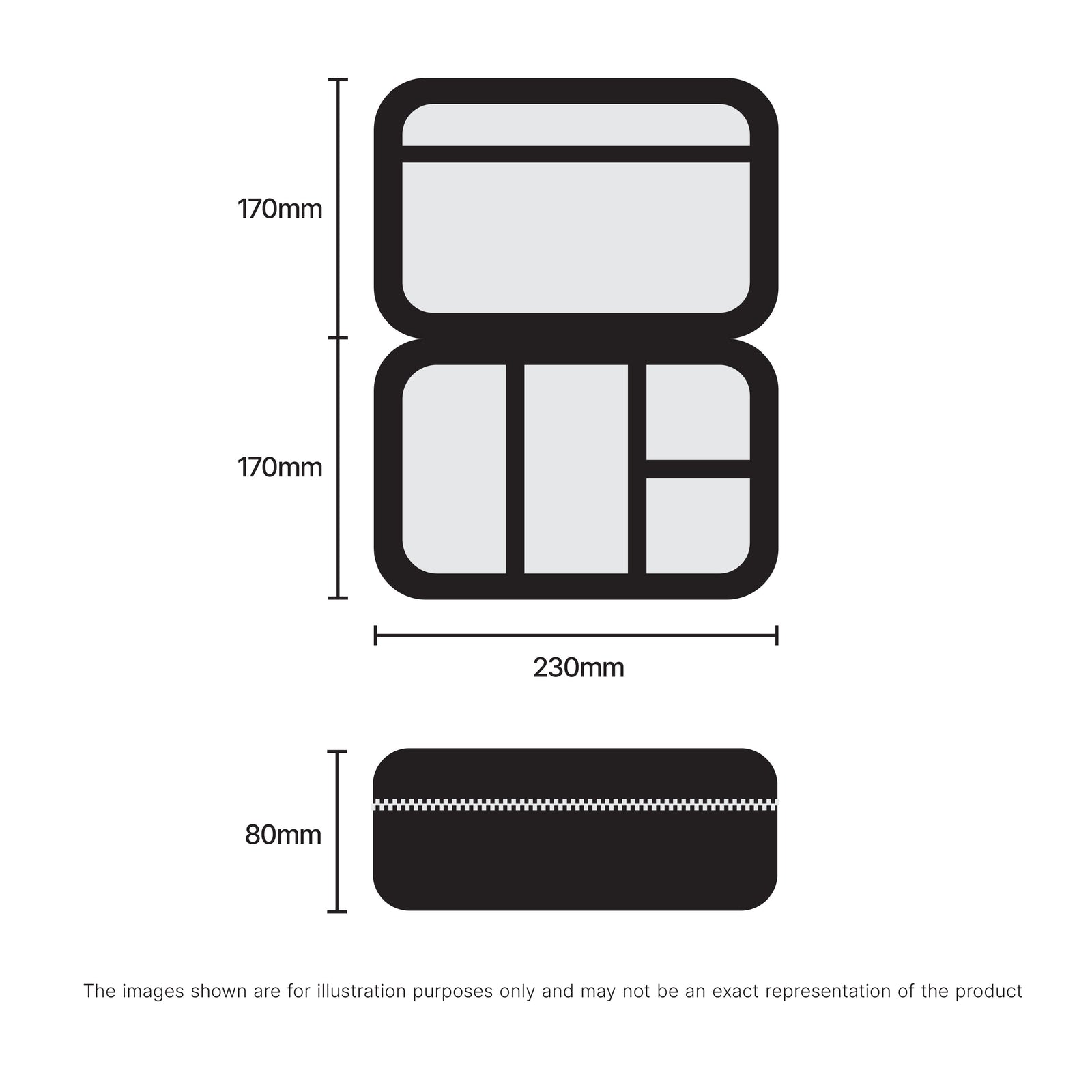 Tech Bento Travel Hard Case