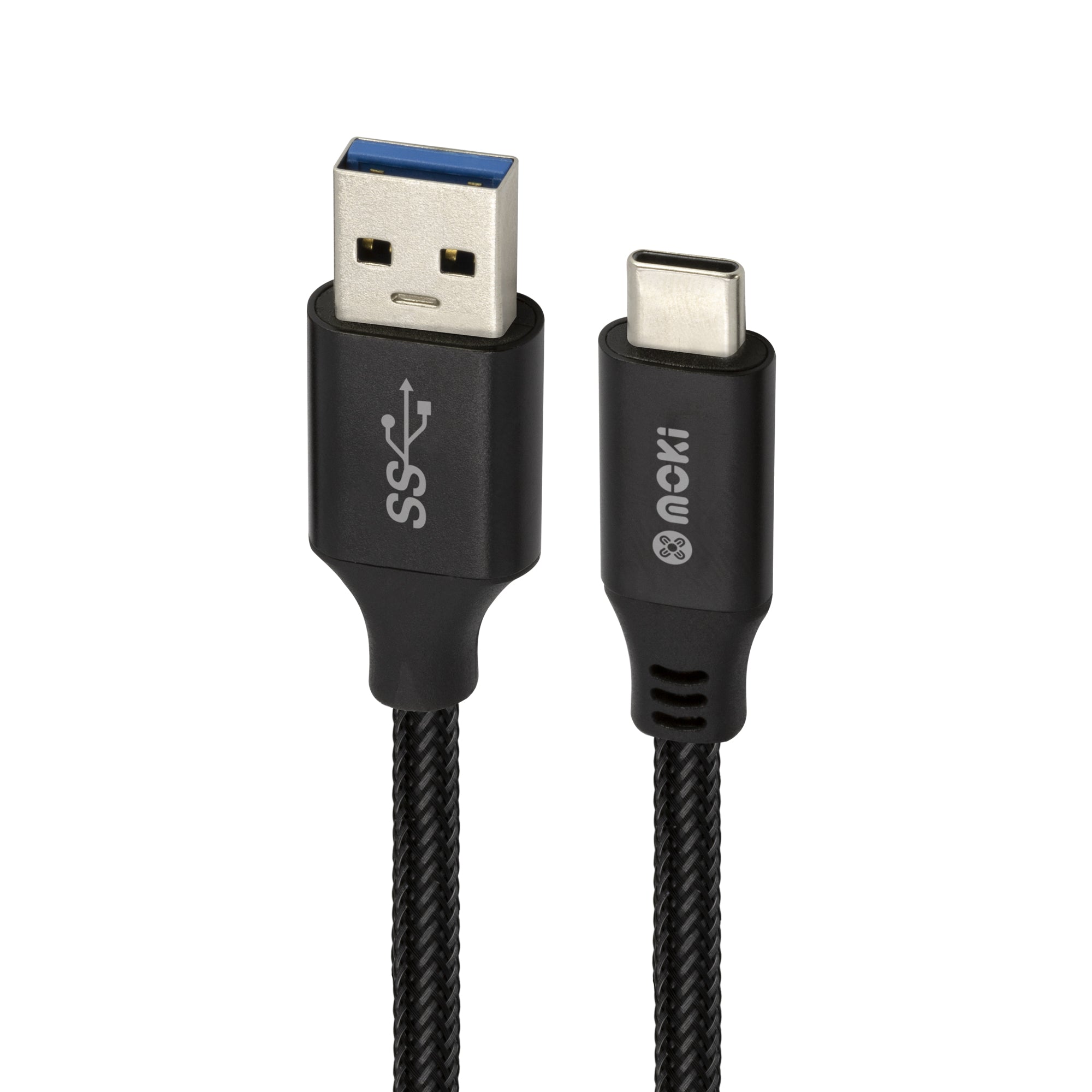 USB 3.0 USB-C to USB-A SynCharge Mesh Cable