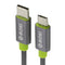 Type-C to MicroUSB SynCharge Braided Cable