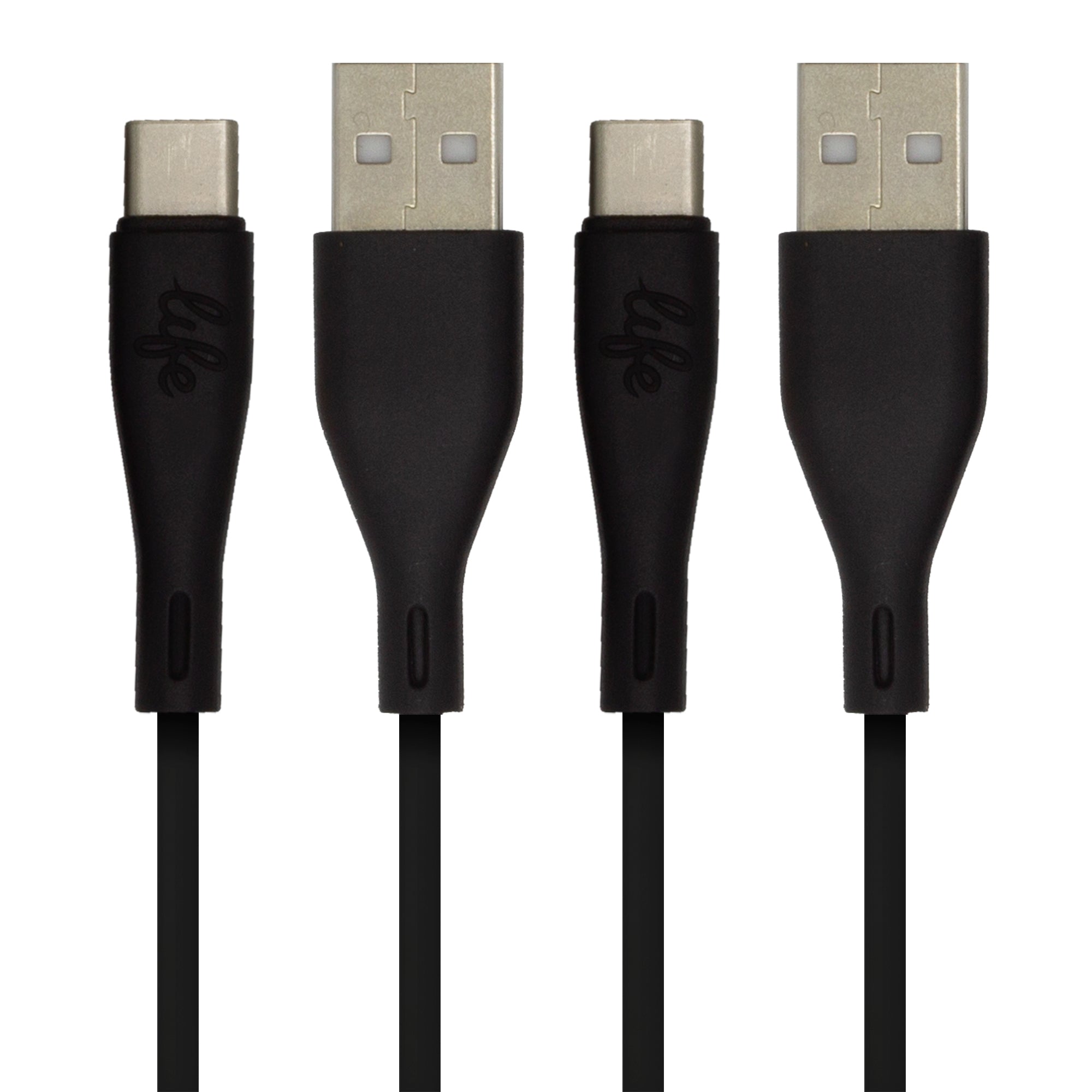 Moki Life USB-C SynCharge Cable Twin Pack